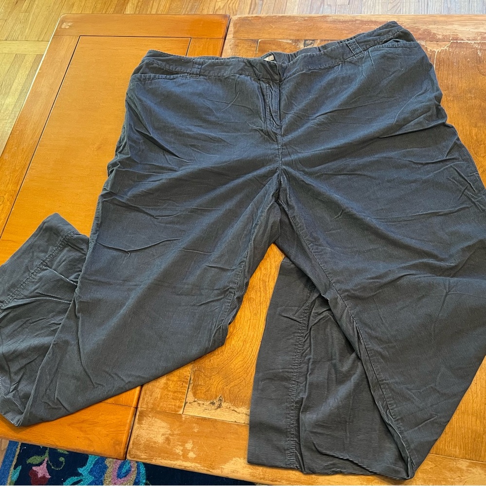 J.Jill wide leg corduroy pants